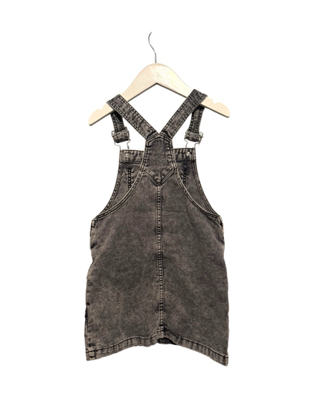 ⭐️ 5/$30 H&M Kids Denim Jean Skirt Overalls size 5T - Picture 2 of 2